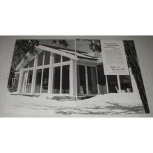 1954 Andersen Windowalls Ad - Year Round Comfort