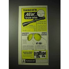 1976 Tasco #643M Scope Ad - New True-Aim