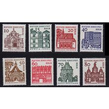 GERMANY BERLIN [1964] MiNr 0242-49 ( **/mnh ) Architektur