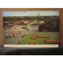 STANLEY PARK BLACKPOOL, LANCASHIRE used postcard by Saidman Bros 1968 pm =