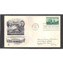 FDC Art Craft 1244 5c World's Fair (Cachet-Penciled/A) CV42044