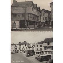 King Johns Hunting Lodge Axbridge Somerset Cycle RPC 2x Postcard