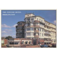 The Expanse Hotel Bridlington Yorkshire Postcard