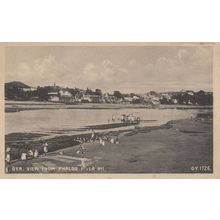 Phalgu River Antique India Postcard