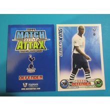 Ledley King - Tottenham Hotspur - Match Attax 2008/09 Football Card