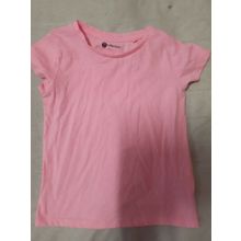 girls top size 6 hot pink