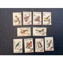 ICOLLECTZONE Romania 3812-21 XF used Birds very attractive