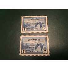 ICOLLECTZONE Canada #CO1-CO2 VF hinged (Bk1)