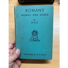 1939 1ST EDITION "ROMANY MURIEL AND DORIS" RAQ ILLUSTRATED HARDBACK BOOK (P3)