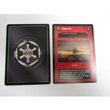Star Wars 1997 Cloud City Decipher CCG B/B Card Weather Vane DS