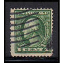 Used 405 1c George Washington Barely Clears K3017