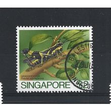 Singapore.SG500 $2 Grasshopper.Fine Used.Jul25