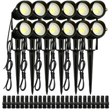Landscape Lighting, 6W Low Voltage LED Landscape Lights, IP66 Waterproof Lan...