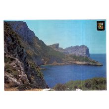 POLLENSA, MALLORCA, SPAIN used postcard 1983 postmark #
