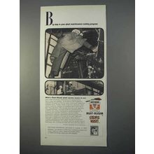 1966 Rust-Oleum Paint Ad - Plant Maintenance Coating