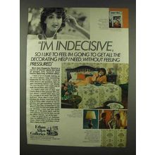 1978 Ethan Allen Galleries Ad - I'm Indecisive
