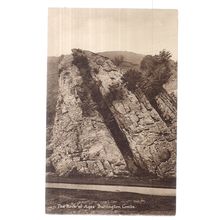THE ROCK OF AGES, BURRINGTON COMBE, SOMERSET. unused vintage postcard W. Gough =
