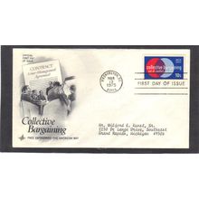 FDC Art Craft 1558 10c Bargaining (Cachet-Typed/A) CV41706