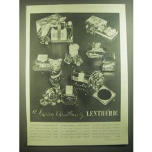 1945 Lentheric Perfume Ad - A Merry Christmas by Lentheric