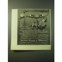 1948 Black, Starr & Gorham Ad - Donkey-Driven Wagon Lapel Watch, Wrist Watches