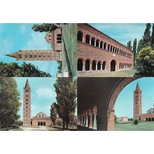 Ferrara Palace De Justice Pomposa Abbey 4x Postcard s