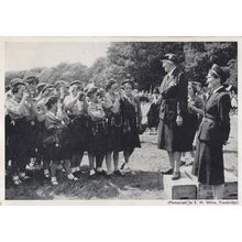Wiltshire Girl Guides Brownies Leader 1965 Postcard Please Read