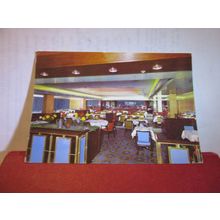 INTERIOR, S.S. ''EMPRESS OF CANADA'', CANADIAN PACIFIC used postcard 1966 pm =