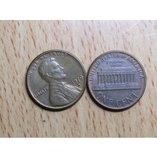 1979d USA 1 Cent Lincoln Memorial Coin