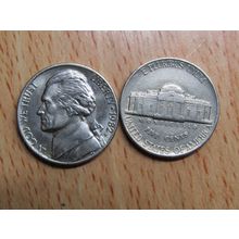 1982p USA 5 Cents Jefferson Nickel Coin