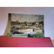 BOWNESS-ON-WINDERMERE, CUMBRIA. used postcard. by Sanderson & Dixon 1987 pm =