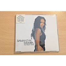 Samantha Mumba - I'm Right Here. Enhanced video CD1 CDS (2002) VGC.