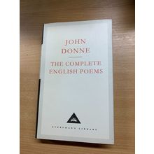 1991 JOHN DONNE "THE COMPLETE ENGLISH POEMS" EVERYMAN'S LIBRARY HB BOOK (P4)