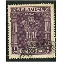 1958/1971 SG O186 - #3 fine used (o) - Wmk. Asokan