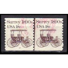 Used 1907 18c Surrey Fine CNP Left 17 PA0538