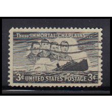 Used 956 3c Four Chaplains Fine KA7671