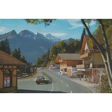 Brunigpass Schwarzhorn Hotel Postcard