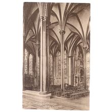 SALISBURY CATHEDRAL Lady chapel unused. postcard F. Frith & Co 19774 =
