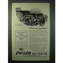 1923 Philco Diamond Grid Batteries Ad - Then I Got