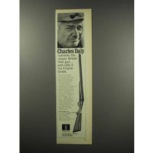 1967 Charles Daly Empire Grade Shotgun Ad - Outranks