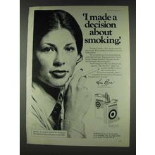1978 Vantage Cigarettes Ad - I Made a Decision