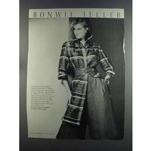1982 Bonwitt Teller Ad - Laura Biagiotti Fashion