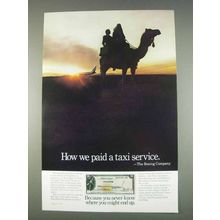 1982 Citicorp Travelers Checks Ad - The Boeing Company