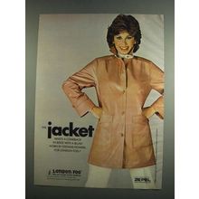 1984 London Fog Jacket Ad - Stefanie Powers