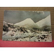 CASTLE CRAG, BORROWDALE, CUMBRIA used antique postcard. 1904 pm Valentine