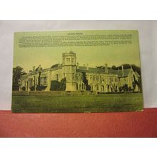 LACOCK ABBEY, WILTSHIRE antique postcard by Tomkins & Barrett, Swindon 1910 pm =