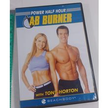 power half hour ab burner with tony horton DVD fullscreen not rated good