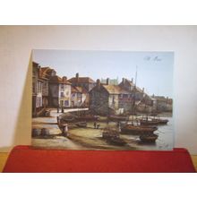 ST. IVES, SOMERSET by Kevin Platt, 1982 unused postcard =
