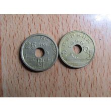 Spain 1993 Juan Carlos 25 Peseta Coin