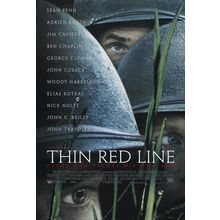Thin Red Line Poster Canvas Movie Film Print A0 A1 A2 A3 Art