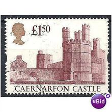 1992 SG1612 £1.50 Maroon (Gold Head) Castle Very Fine Used .